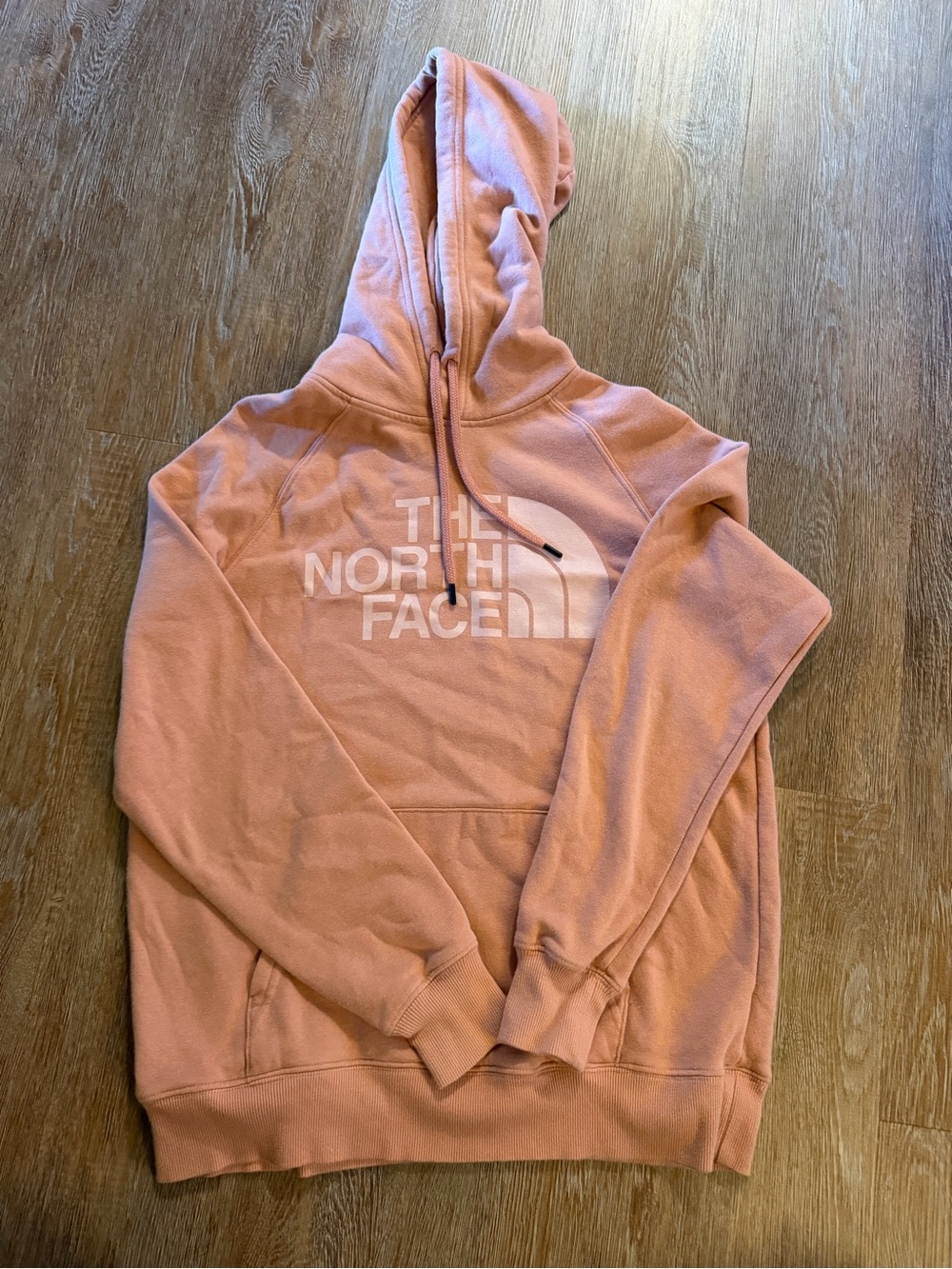 The North Face Pink Logo Hoodie